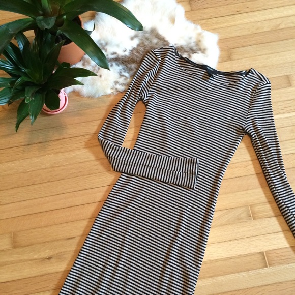 F21 Rib Knit Bodycon Dress - Picture 1 of 6